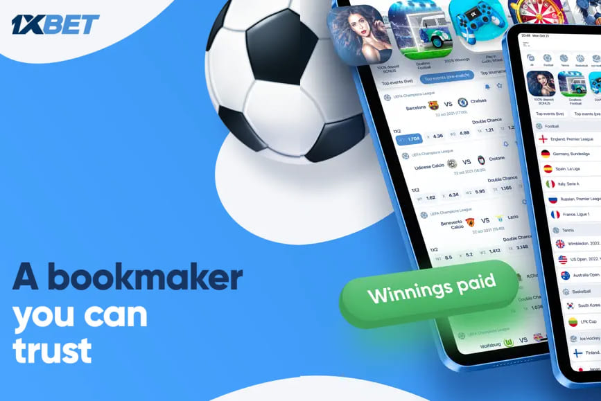Experience Seamless Betting with the 1xBet App for iOS 347292797